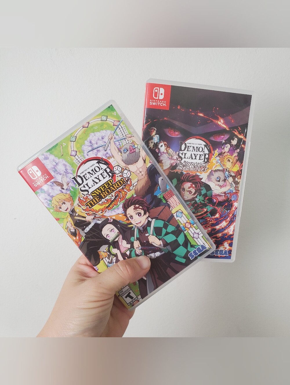 Demon Slayer The Hinokami Chronicles & Sweep The Board Nintendo Switch 2 Games